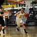 Saline senior Melissa Needham dribbles into the paint during the game against Woodhaven on Tuesday, March 5. Daniel Brenner I AnnArbor.com